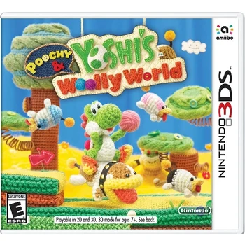 Nintendo Poochy And Yoshis Wooly World Nintendo 3DS Game